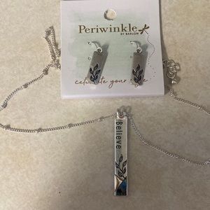 💎bundle 3 jewelry for $20! Periwinkle by Marlow necklace and earring set